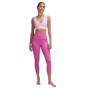 Lululemon Align High-Rise Crop 23" – Pink Pow Tone / Size 8